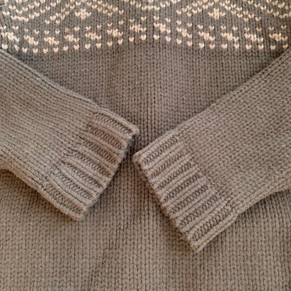 Vintage Woolrich 100% Lambs Wool Grandpa Cardigan Sweater M - Picture 3 of 6